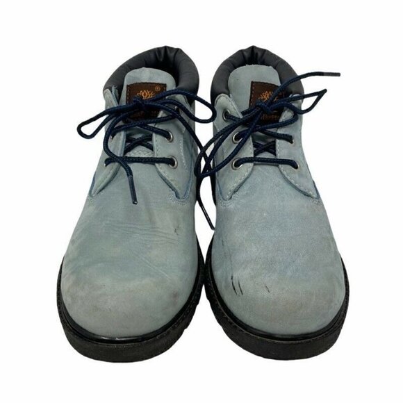 Timberland Newman Chukka Boots Powder Blue 6 - Picture 3 of 11